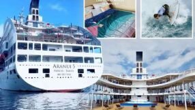 Шепа богоизбрани: Настаняват олимпийци на луксозен кораб (ГАЛЕРИЯ)