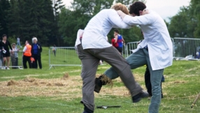 Англия беше домакин на Световно първенство по ритане в глезените