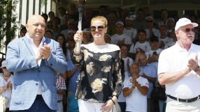 В НСА запалиха олимпийския огън (ВИДЕО)