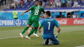 Саудитска Арабия измъкна първата си победа на Мондиала (ГАЛЕРИЯ)