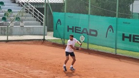 Григор Димитров не пропусна тренировката в Хасково (ВИДЕО)