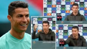 УЕФА предупреди играчите да не местят бутилките на спонсорите 