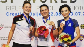 Злато за Антоанета Костадинова и отбора по спортна стрелба на Световната купа