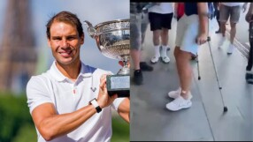 Надал на патерици два дни след триумфа в Париж