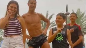 Роналдо също се разкърши на фона на новия хит