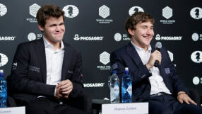 Шахматист отказа да играе на световното без знаме и химн