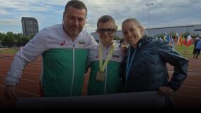 Александър донесе злато за България от европейското за хора с интелектуални затруднения (ВИДЕО)