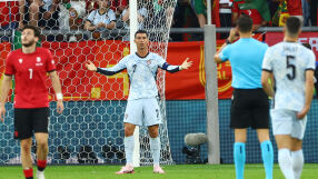 Невероятно! Роналдо дал старт на 11 от грузинците, които го победиха! (ВИДЕО)