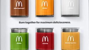 McDonald's създава свещи с аромат на продуктите си