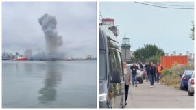 Нов удар в Румъния: Морски дрон се взриви в пристанището на Констанца