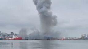 „Взривът беше много силен, беше ужасно“: Разказ от първо лице за морския дрон в пристанището в Румъния
