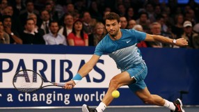 Вижте най-впечатляващите кадри от шоуто Димитров - Федерер (ГАЛЕРИЯ)