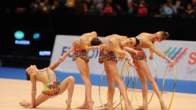 Треньорка цели гимнастички с чехли (ВИДЕО)