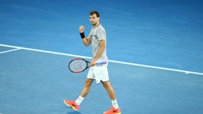 Григор опита корта в Маями (ВИДЕО)