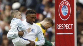 Малкият Брадли дебютира като талисман на английския национален отбор