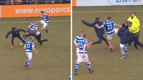 Разярени фенове нападнаха футболисти след мач в Холандия (ВИДЕО)