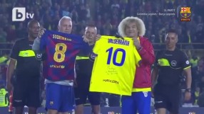 Бурни овации за Христо Стоичков в Богота (ВИДЕО)