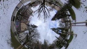 360 градуса локдаун в София (ВИДЕО)