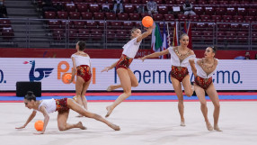 Ансамбълът е втори в Пезаро след съчетанието с пет топки (ВИДЕО)