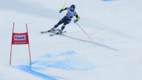 Хърватин излезе начело в гигантския слалом за Купа 