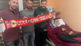Трогателно от фен на ЦСКА: Щастлив съм, че съм жив