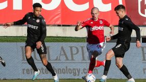 ЦСКА удари ЦСКА 1948, без ексцесии в Бистрица (ВИДЕО)