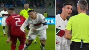 Безсрамната симулация на Роналдо (ВИДЕО)