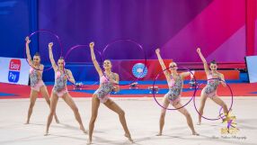 Ансамбълът трети в многобоя след първия ден от Световната купа