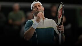 Гришо приключи с Индиън Уелс, Медведев му отмъсти