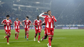 Байерн писа шестица на "Богинята" насред Бергамо