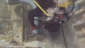 Специална операция: Вадят останките от римски кораб (ВИДЕО)