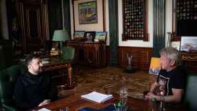 "Благодарение на теб знаем какво е истински приятел на Украйна": Зеленски се срещна с Шон Пен