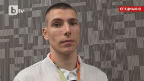Бронзовият Божидар Саръбоюков пред bTV: Надявам се да не съм ви разочаровал! (ВИДЕО) 