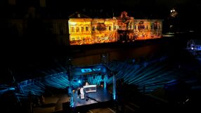 НА ЖИВО: „Избори 2026. България решава“ - специално предизборно студио на bTV и 3D мапинг спектакъл „Посока“