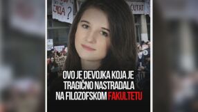 Смъртта на студентка в Белград: "Запалени пиротехнически средства" и "скачане през прозореца"