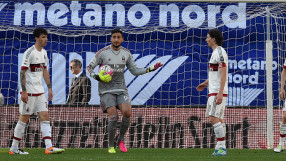 Вратарят на Милан получи гол от Халите (ВИДЕО)