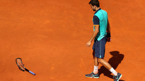 Григор Димитров и горките му счупени ракети (ВИДЕО)