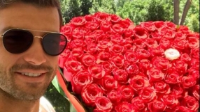 Рози за рождения ден на Гришо (СНИМКА)