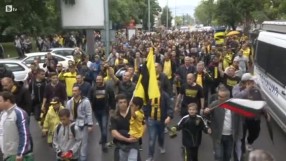 Еуфория в Пловдив след спечелването на купата (ВИДЕО)