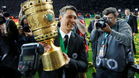 Бирен душ за героя Ковач след спечелването на Купата на Германия (ВИДЕО)