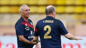 Стоичков срещу Мик Шумахер на зеления терен (ВИДЕО)