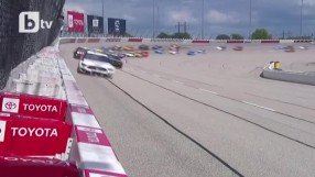 Триумф за Кевин Харвик при подновяването на НАСКАР без фенове (ВИДЕО)