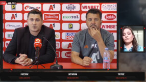 Крушчич даде първата онлайн пресконференция в българския футбол (ВИДЕО)