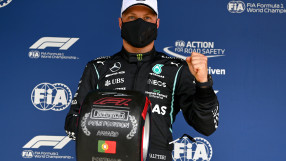 Ботас отвя Хамилтън и потегля пръв в Португалия