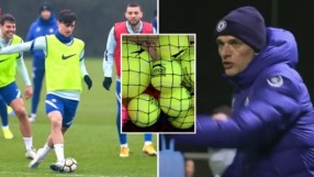 Тренировки с тенис топки и още от налудничавостта на Тухел