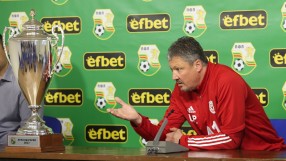 Любо Пенев се скара на журналистите преди финала за Купата на България (ВИДЕО)