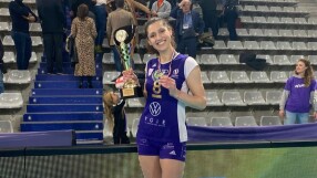 Ева Янева и националният селекционер са шампиони на Франция 