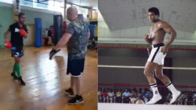 Трайчо Боксьора се завърна, танцува като Мохамед Али (ВИДЕО)