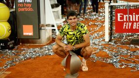 Машината Алкарас отново е на върха в Мадрид (ВИДЕО) 