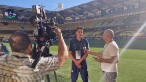 Вратарят на Олимпиакос пред bTV: Имам лоши спомени от Лудогорец (ВИДЕО)